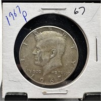 1967 JFK SILVER HALF DOLLAR