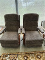 Two Reclining Chairs