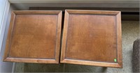 Two Side Tables 19x19x15