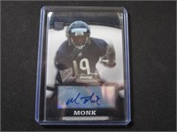 08 BOWMAN STERLING MARCUS MONK AUTOGRAPH