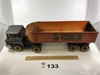 STRUCTO METAL TRUCK & TRAILER TOY