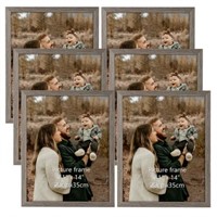 Picture Frames 11x14 Set of 6  Gray Gallery Photo