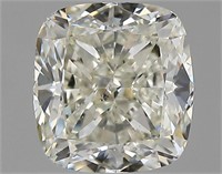 Gia Certified Cushion Cut 1.50ct Si1 Diamond