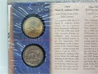 Susan B Anthony & Sacagawea $1 Set