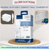 INSIGNIA 30-W USB-C COMPACT WALL CHARGER KIT