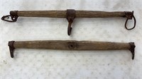 PAIR OF ANTIQUE YOKES