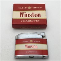 Winston Cigarettes Advertising Lighter In Case