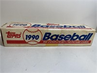 1990 Topps MLB baseball cards complete set