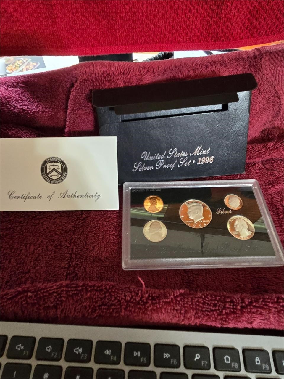 1996 US Mint Silver Proof Set