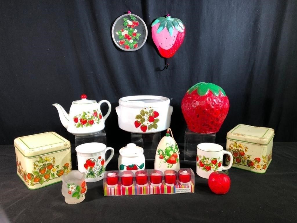 Strawberry Kitchen Decor