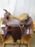15IN USED CHATTANOOGA WESTERN SADDLE