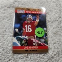 2-1990 Pro Set Joe Montana