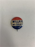 Willkie and McNary pin