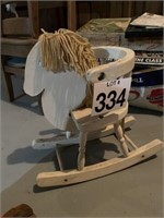 Child’s rocking chair / horse as is