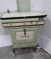 Vintage Fire King Gas Stove-28 1/2Wx14"Dx34"H