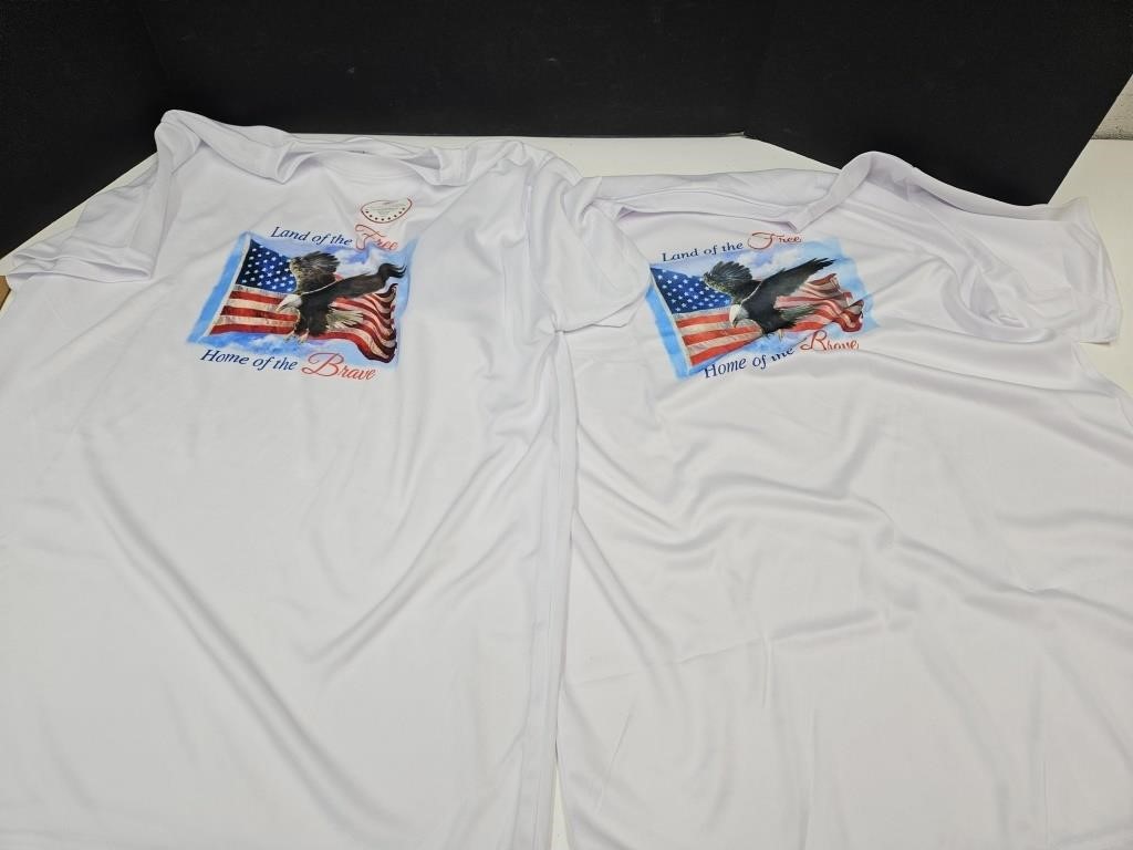 NEW Sz. Large Americana Shirts Land of Free