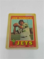 Joe Namath Football Card