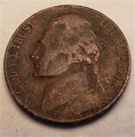 1954-D Nickel