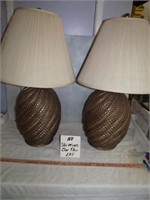 Pair of Contemporary Ceramic Table Lamps
