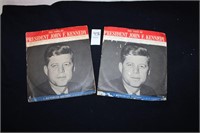 (2) President JFK Memorial Records