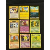(142) Vintage Pokemon Cards With Pikachu