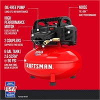 CRAFTSMAN Air Compressor  6 Gallon  Pancake