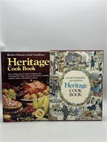 (2) Heritage by Better Homes and Gardens Cookbooks