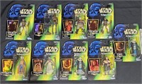 9 Star Wars Power of The Force Figures Sealed