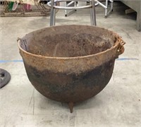 Large 20x14" Cast Iron cauldron