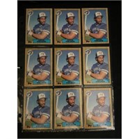 (18) 1987 Topps Cecil Fielder Cards