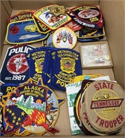 Assorted Patches Fire , Police , Washington