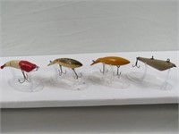 (4) SCARCE FISHING LURES: