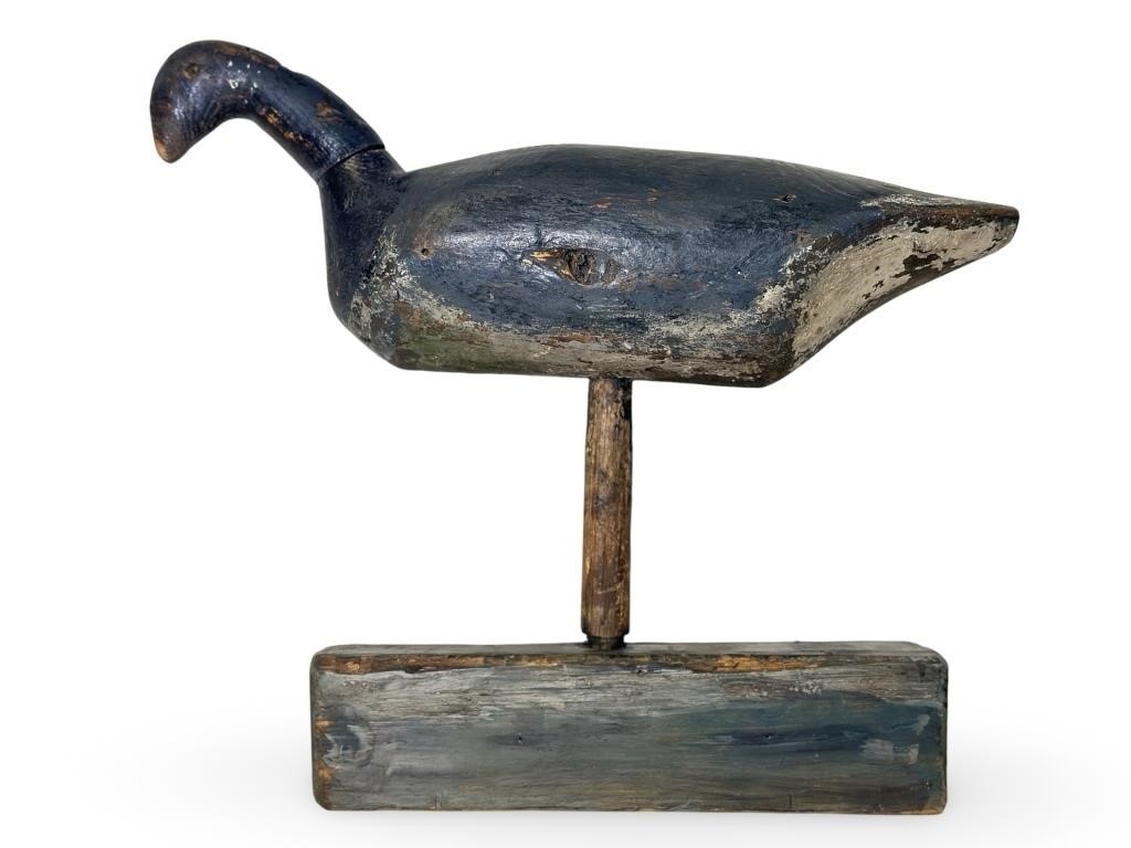 DESIRABLE EARLY BRANT BLACK DUCK DECOY