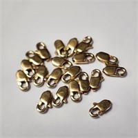 $120  14K Gold Filled 20Pcs 4.17G Lobster Clasp