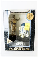 Star Wars R2D2 & C-3PO Electronic Talking Bank
