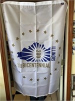 ILLINOIS Bicentennial flag