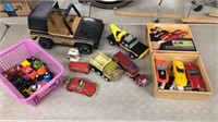 Tonka, buddy l, Nylint trucks, amaze-a-matics car