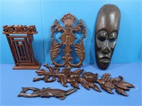 Misc Carved Wood Decor