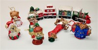 Misc Bear Xmas Ornaments & Christmas Train +