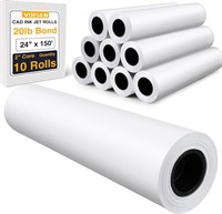 Plotter Paper 24 In x 150 Ft  10 Rolls