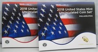 2018 P&D US Mint Unci Set.