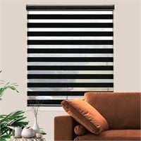 Zebra Roller Shades  Dual Layer Roll Up Blind