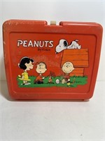Vintage Red Peanuts Charlie Brown Lucy Snoopy