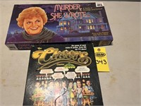 Vintage Cheers & Murder She Wrote Games