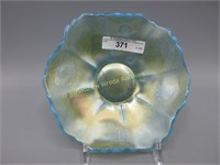 West blue opal 6" Hobstar & Fruit bowl