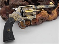 Engraved Colt Police Positive Special 32-20 Pistol