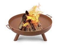 Amagabeli $214 Retail 28" Fire Pit, Wood Burning