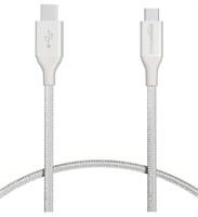 Amazon Basics Nylon USB 2.0 Male Charger Cable 3Pk