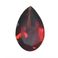 Genuine 8x5mm Pear Red Mozambique Garnet