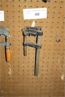 small pair of wood clamps
